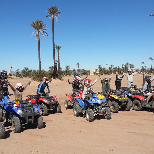 Quad biking experience in Marrakech’s Palm Grove